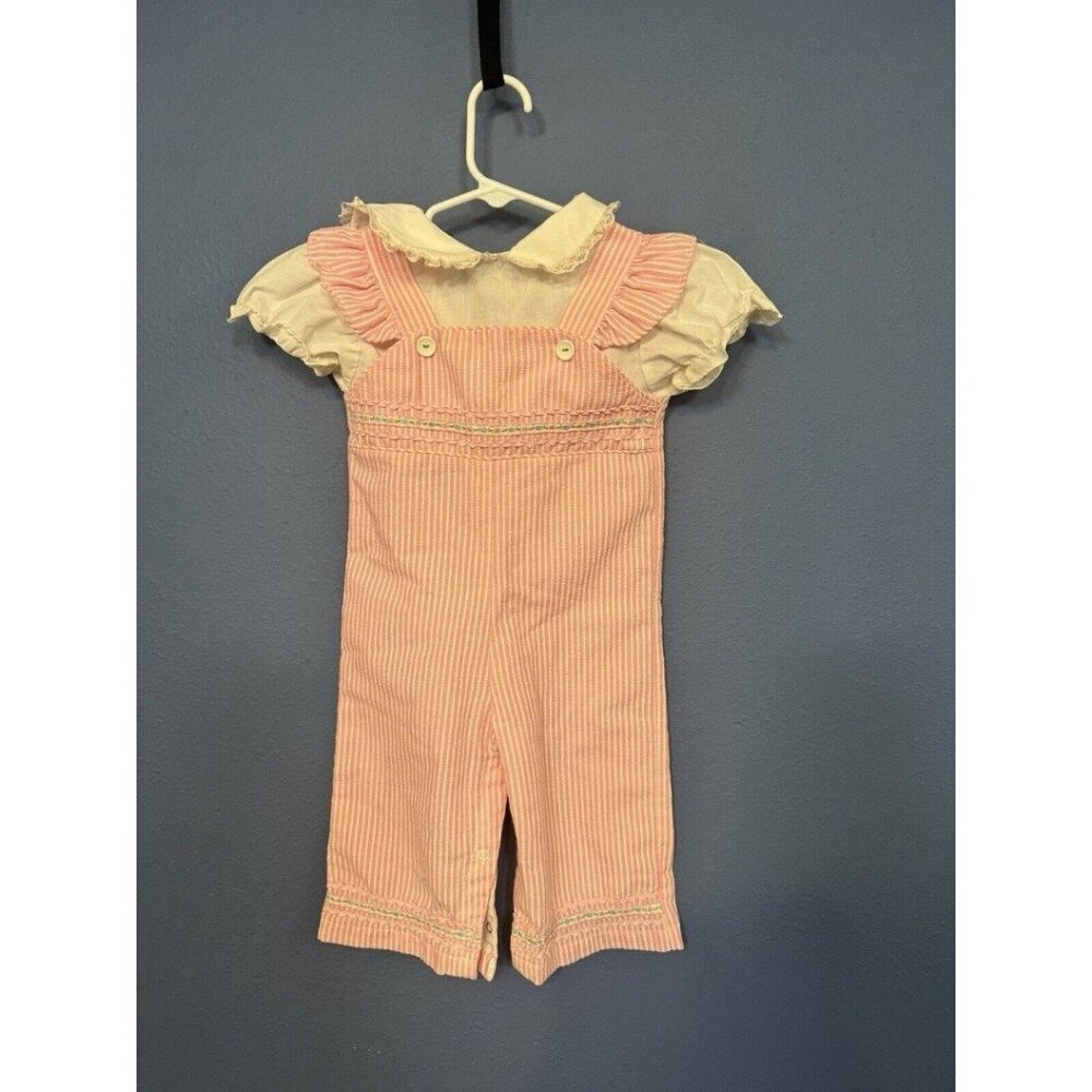 EVC Tiny Tots Original Girls Overalls 18 Month